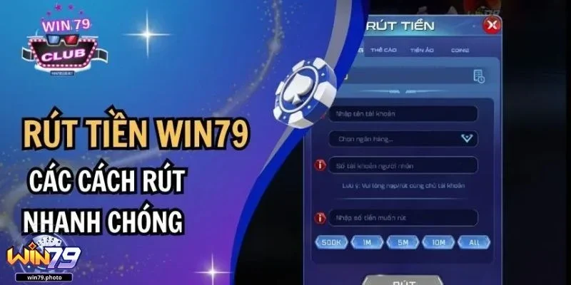 rút tiền Win79